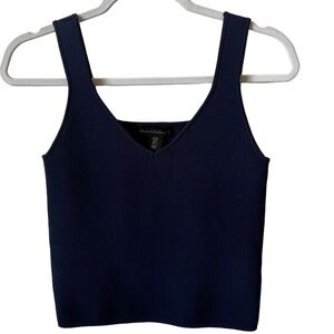 House Of Harlow 1960 Revolve Blue Knit Tank Top, size Small